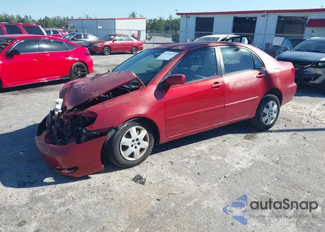 2006 Toyota Corolla Le from USA, damaged, VIN JTDBR32E660061371